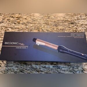 Bio Ionic GoldPro Curling Wand 1”. Heats Up To 430F/221C
